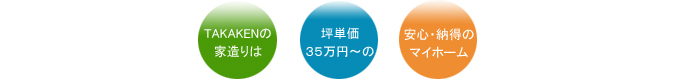 株式会社タカケンの家は坪単価35万円からの安心・納得のマイホーム